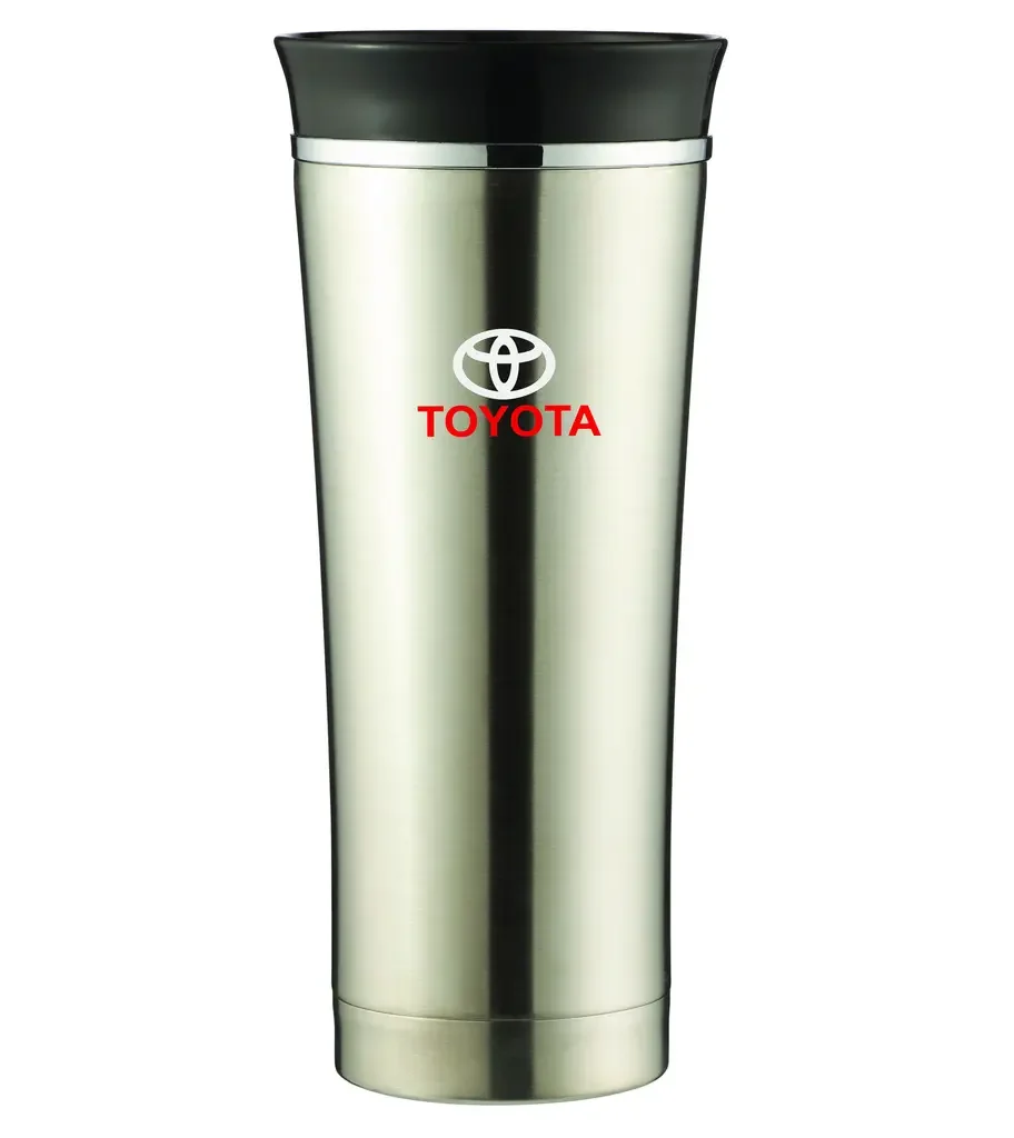FKCP5017TS TOYOTA Термокружка Toyota Thermo Mug, Silver/Black, 0.42l (фото 1)