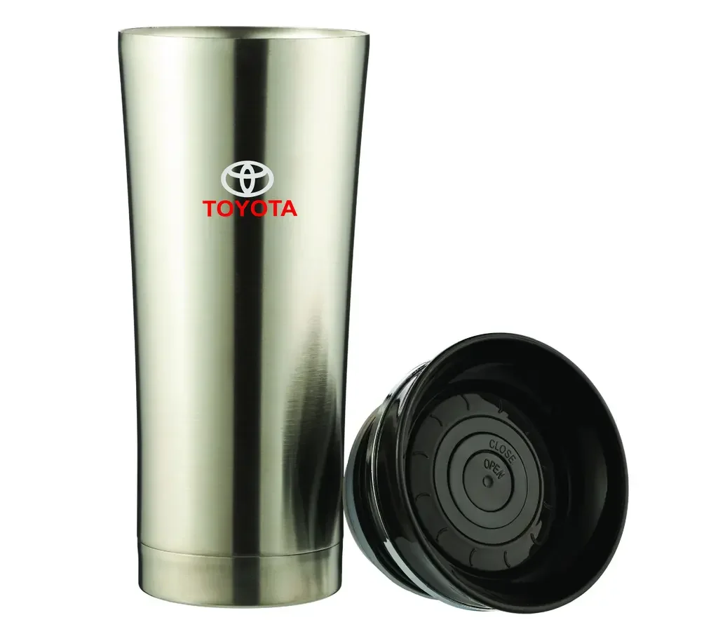 FKCP5017TS TOYOTA Термокружка Toyota Thermo Mug, Silver/Black, 0.42l (фото 2)