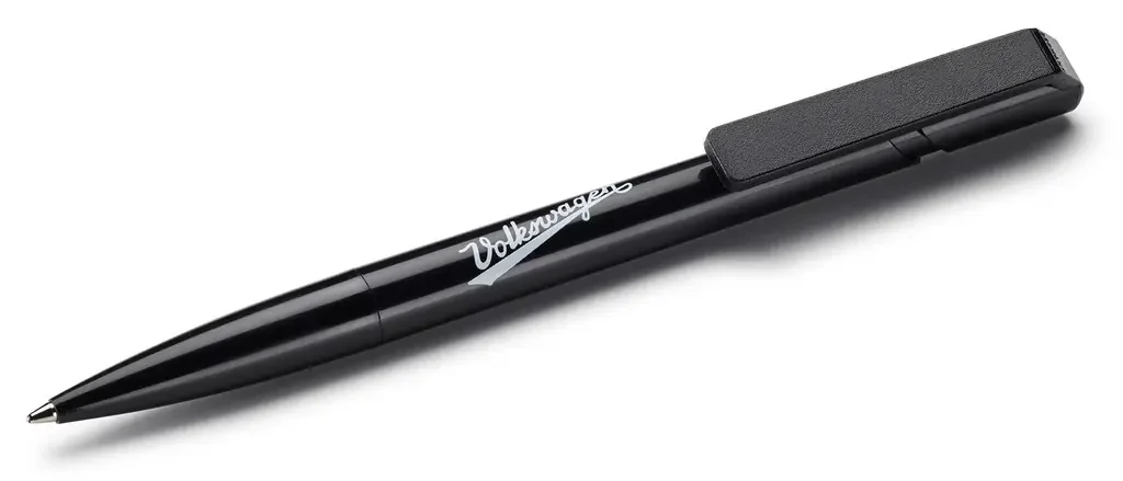 000087210R041 VAG Шариковая ручка Volkswagen Ballpoint Pen, Classic Collection, Black (фото 1)