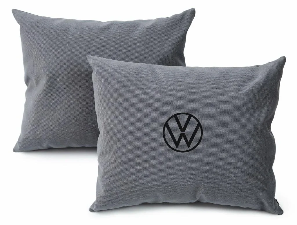 FKPDVW VAG Подушка для салона автомобиля Volkswagen Cushion, Grey (фото 1)