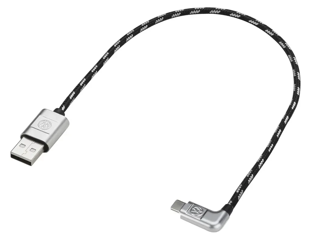 000051446AA VAG Оригинальный кабель Volkswagen USB A - USB C, 30 cm. NM (фото 1)