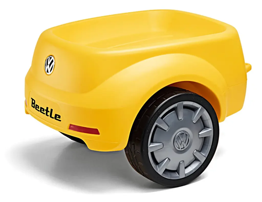 5C0087502ERR VAG Прицеп к детскому автомобилю Volkswagen Beetle Trailer, Yellow (фото 1)