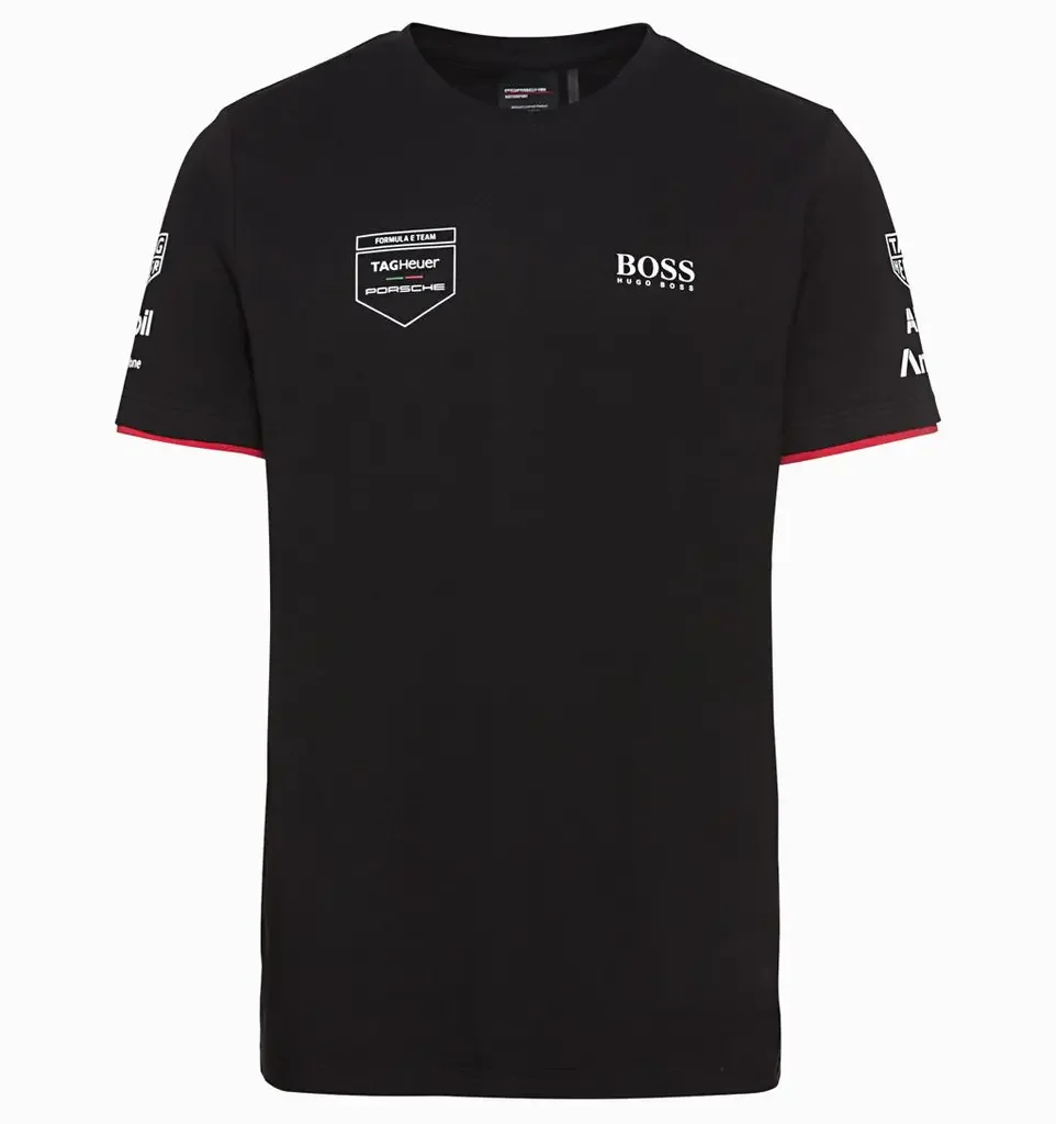 WAP1280XS0NFMS PORSCHE Мужская футболка Porsche Motorsport Fanwear Collection, T-Shirt, Men, Black (фото 8)