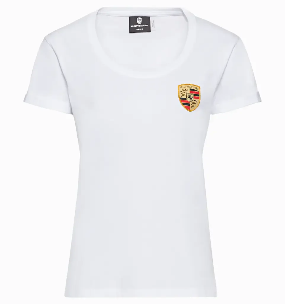 WAP7260XS0NPOR PORSCHE Женская футболка Porsche Women’s T-Shirt, Essential, White (фото 1)