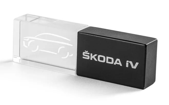000087620Q VAG Флешка Skoda iV Flash drive USB, 32Gb (фото 1)