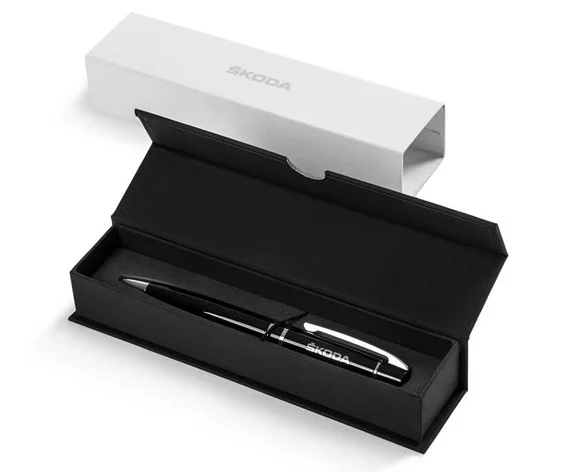 000087210BA VAG Шариковая ручка Skoda Metal Ballpen by UMA, Black (фото 2)