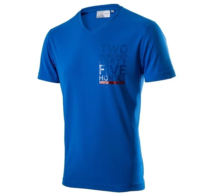 5E0084200A VAG Мужская футболка Skoda T-shirt Mens RS, Race Blue (фото 1)