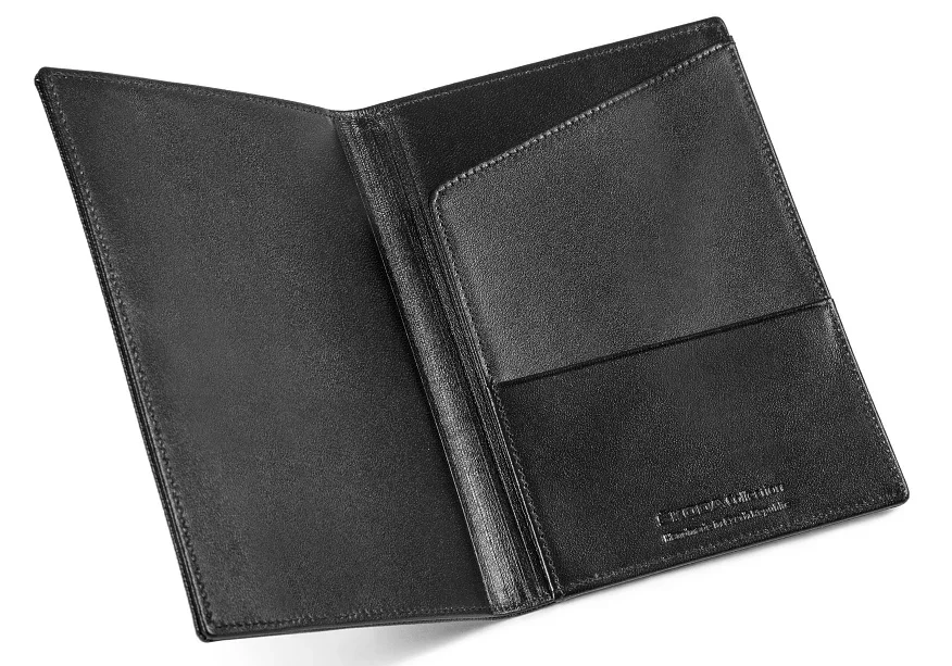 000087403F VAG Обложка для автодокументов Skoda Leather ID Case, Black (фото 1)