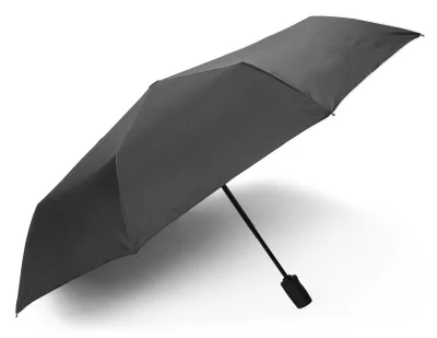 000087600G9B9 VAG Автоматический складной зонт Skoda Superb III and Kodiaq Umbrella Black (фото 1)