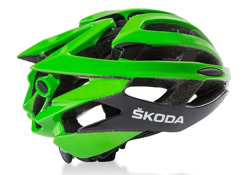 000050320E VAG Велосипедный шлем Skoda Bike Helmet, Matt Green (фото 2)