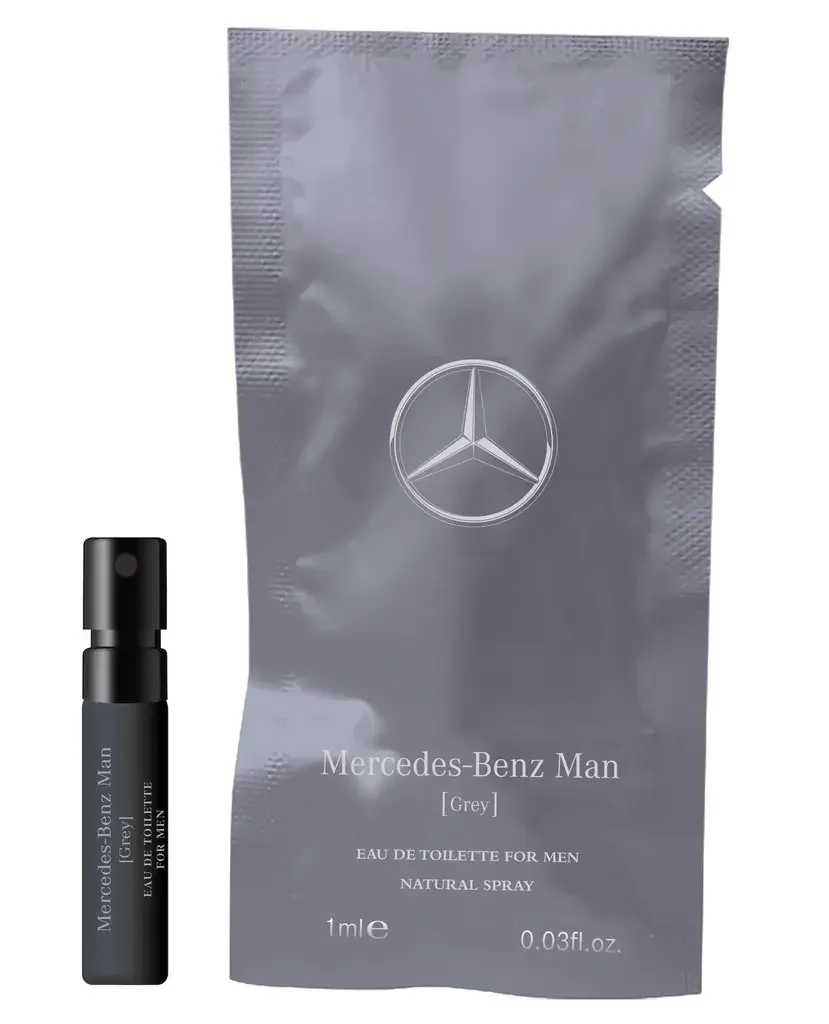 B66956208 MERCEDES Пробник, мужская туалетная вода Mercedes-Benz Man Grey, Perfume Men, Sample (фото 1)