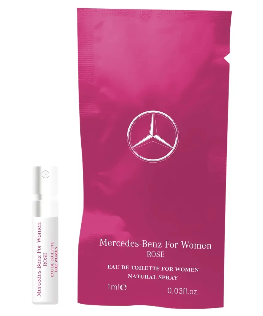 B66957127 MERCEDES Пробник, женская туалетная вода Mercedes-Benz Rose perfume Women, Sample NM (фото 1)