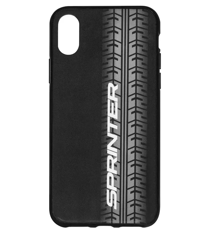 B67872460 MERCEDES Чехол Mercedes Sprinter для iPhone® X/XS, Black (фото 1)