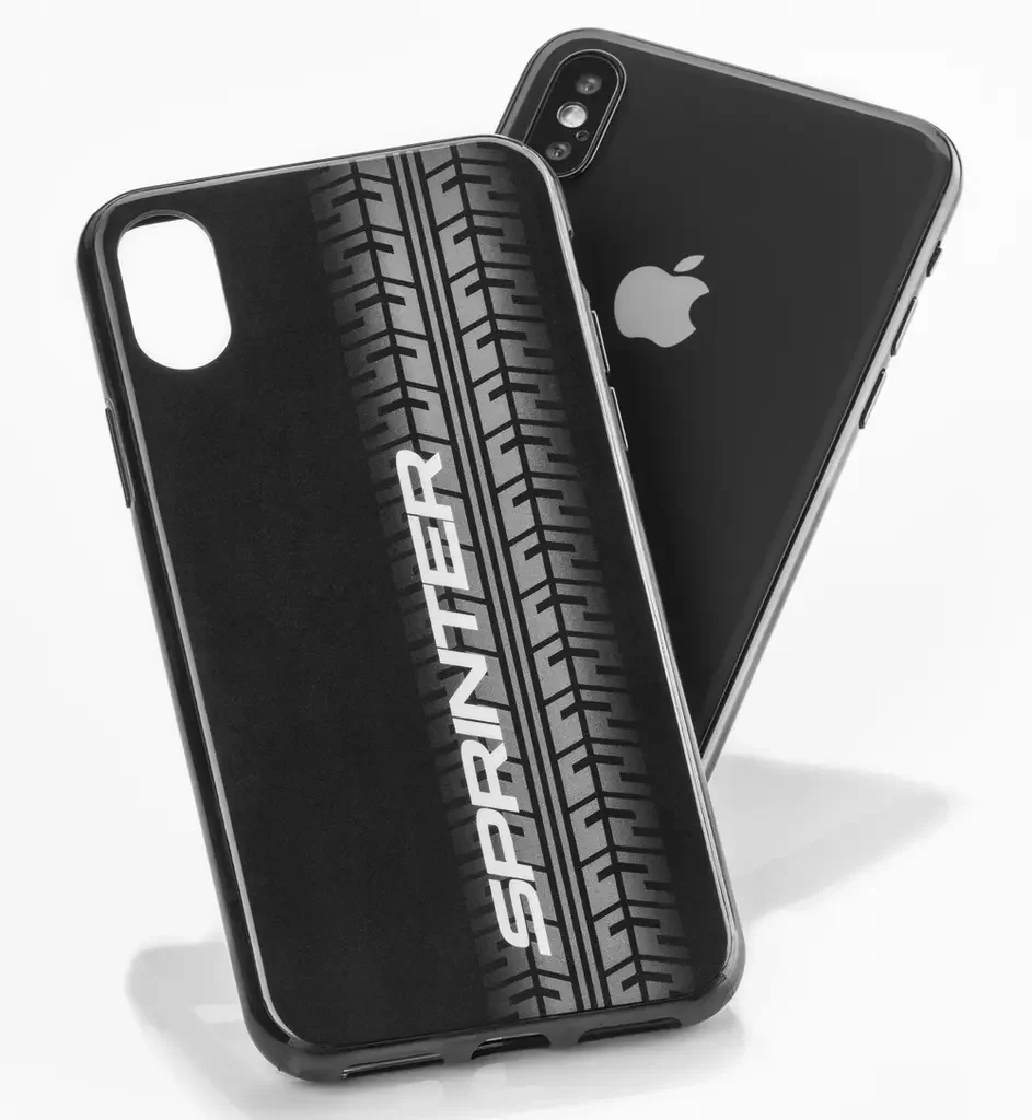 B67872460 MERCEDES Чехол Mercedes Sprinter для iPhone® X/XS, Black (фото 2)