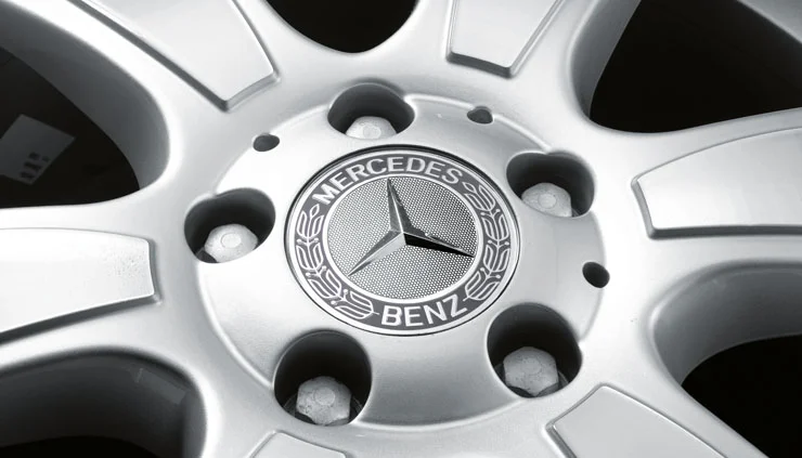 A17140001257P70 MERCEDES Колпачок ступицы колеса Mercedes Hub Caps, Grey (фото 3)