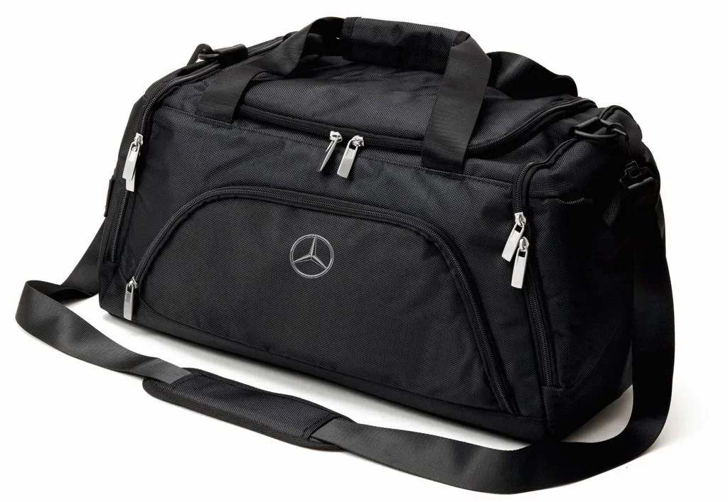 FK1038KMB MERCEDES Спортивно-туристическая сумка Mercedes-Benz Duffle Bag, Black, Mod2 (фото 2)