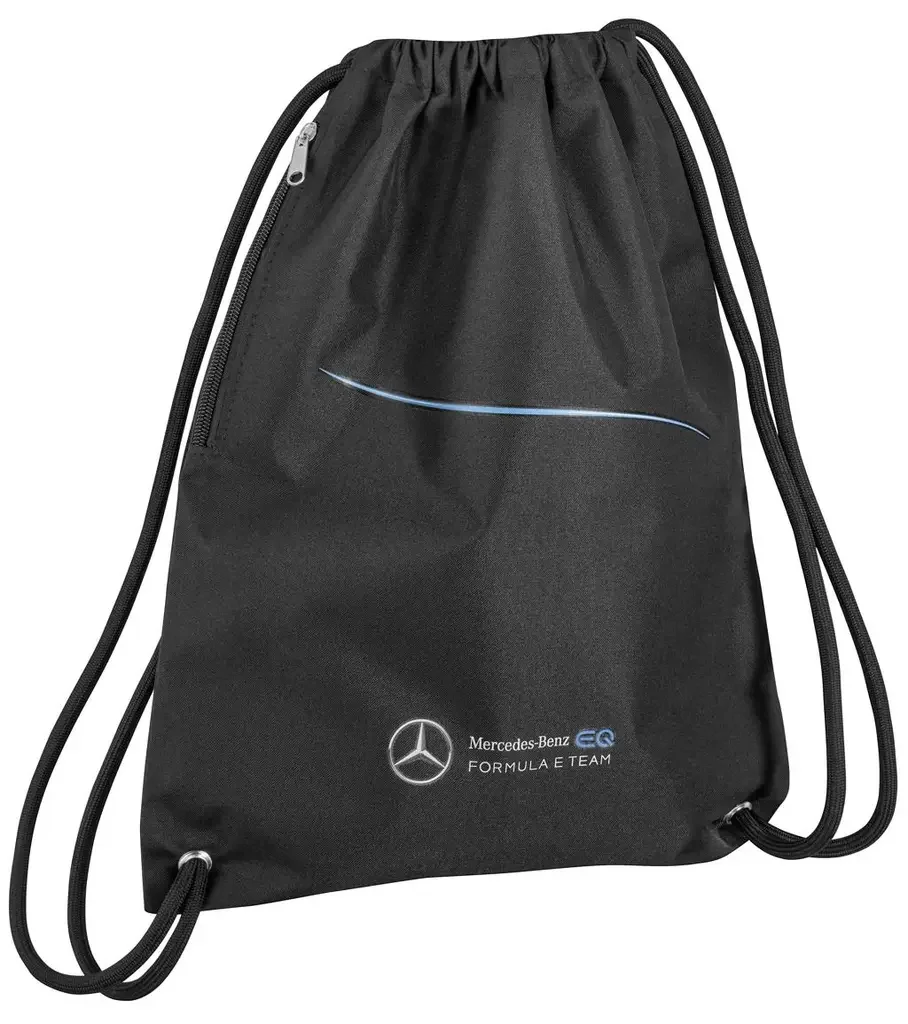B67996459 MERCEDES Спортивная сумка-рюкзак Mercedes EQ Formula E Team Logo Bag, Season 2021, Black/Blue (фото 1)
