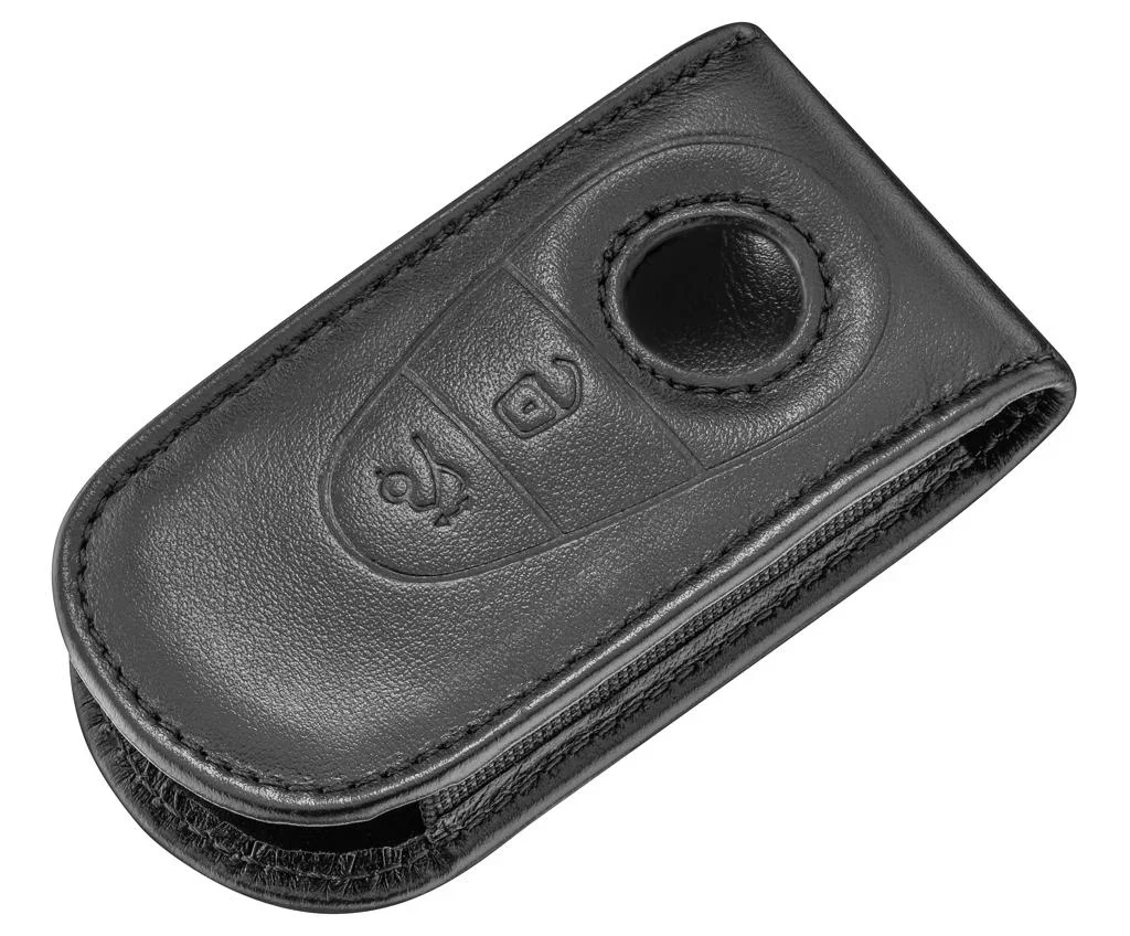 B66960576 MERCEDES Кожаный футляр для ключей Mercedes-Benz Keysleeve Gen.8, Black (фото 2)