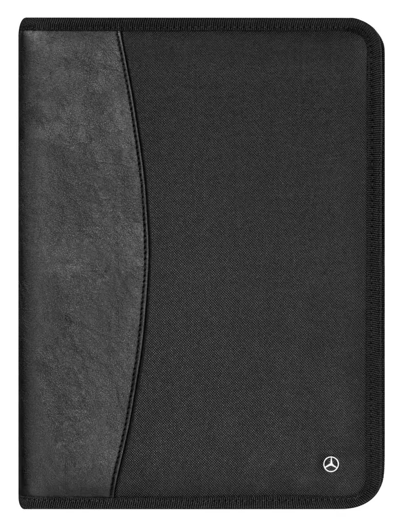 B67872008 MERCEDES Папка для документов Mercedes Document Wallet Black (фото 1)