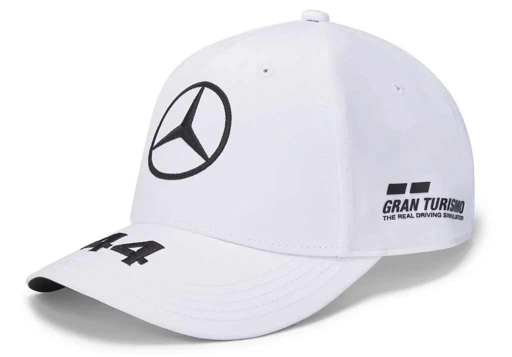 B67996416 MERCEDES Бейсболка Mercedes F1 Cap Lewis Hamilton, Edition 2020, White (фото 1)