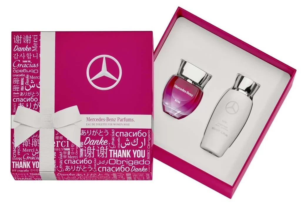 B66956007 MERCEDES Женский подарочный парфюмерный набор Mercedes-Benz Parfums Rose, 2er-Set (фото 1)