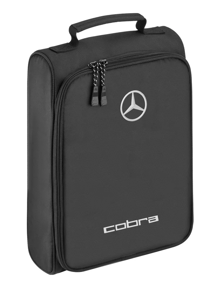 B66450390 MERCEDES Сумка для обуви Mercedes-Benz Golf Shoe Bag Black, by Cobra (фото 1)