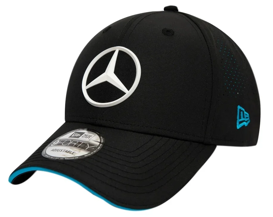 B67996559 MERCEDES Бейсболка Mercedes EQ, Formula E Cap, Season 2021, Black/Blue (фото 1)