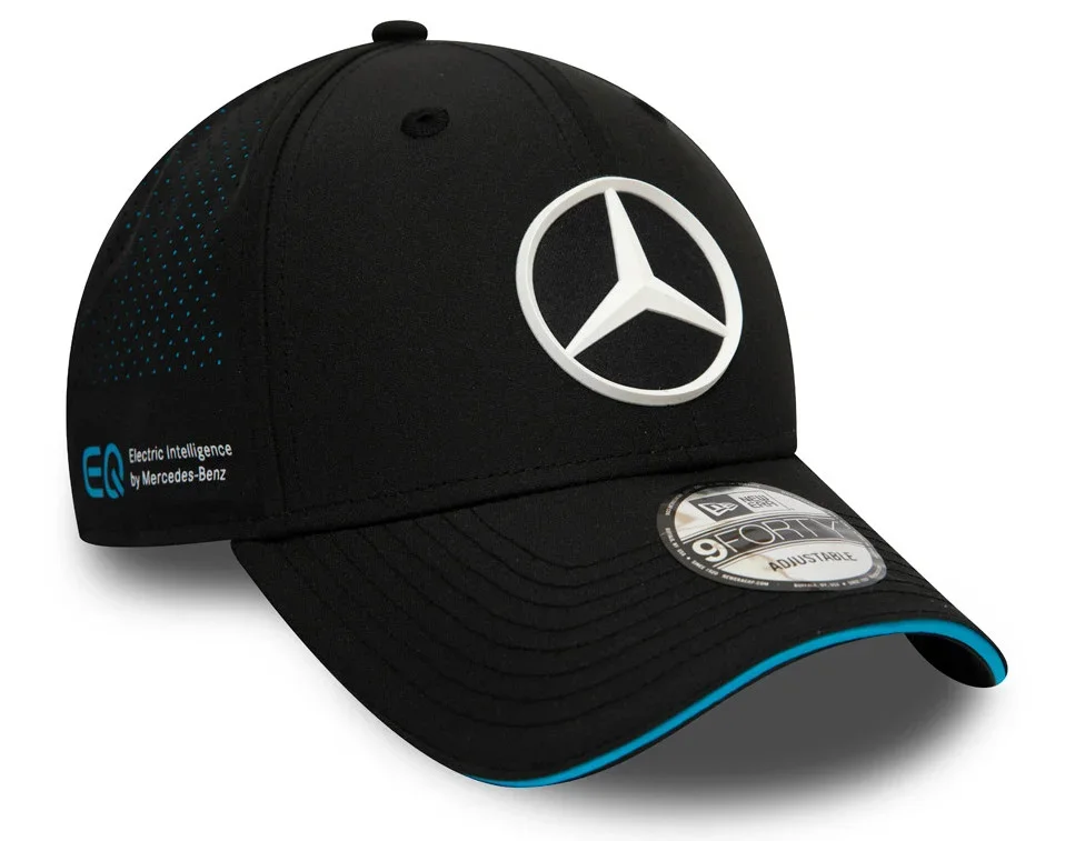 B67996559 MERCEDES Бейсболка Mercedes EQ, Formula E Cap, Season 2021, Black/Blue (фото 2)