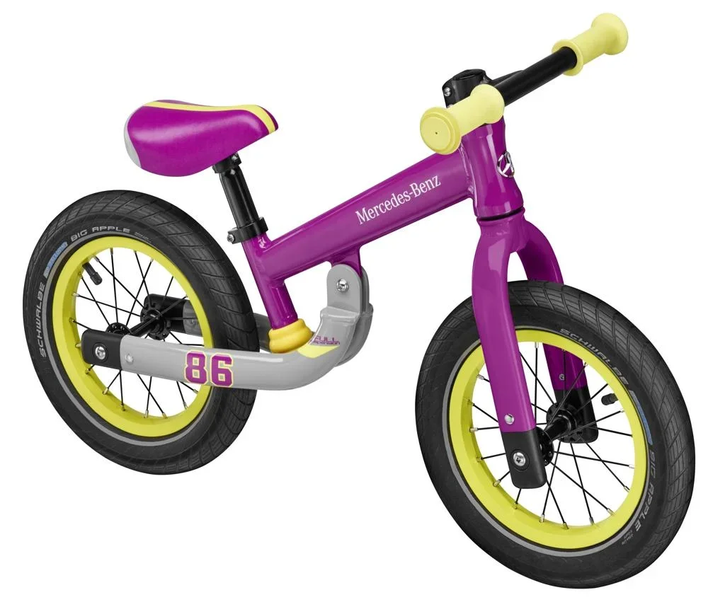 B66450081 MERCEDES Детский беговел Mercedes Balance Bike, Purple (фото 2)