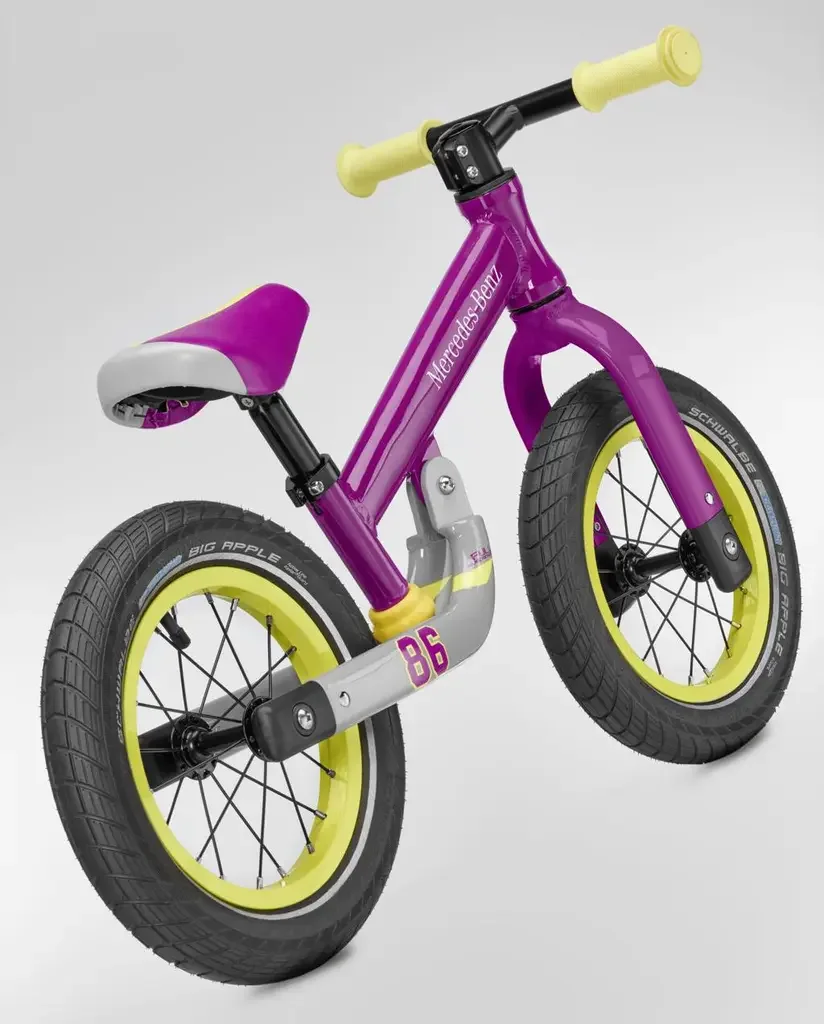 B66450081 MERCEDES Детский беговел Mercedes Balance Bike, Purple (фото 3)