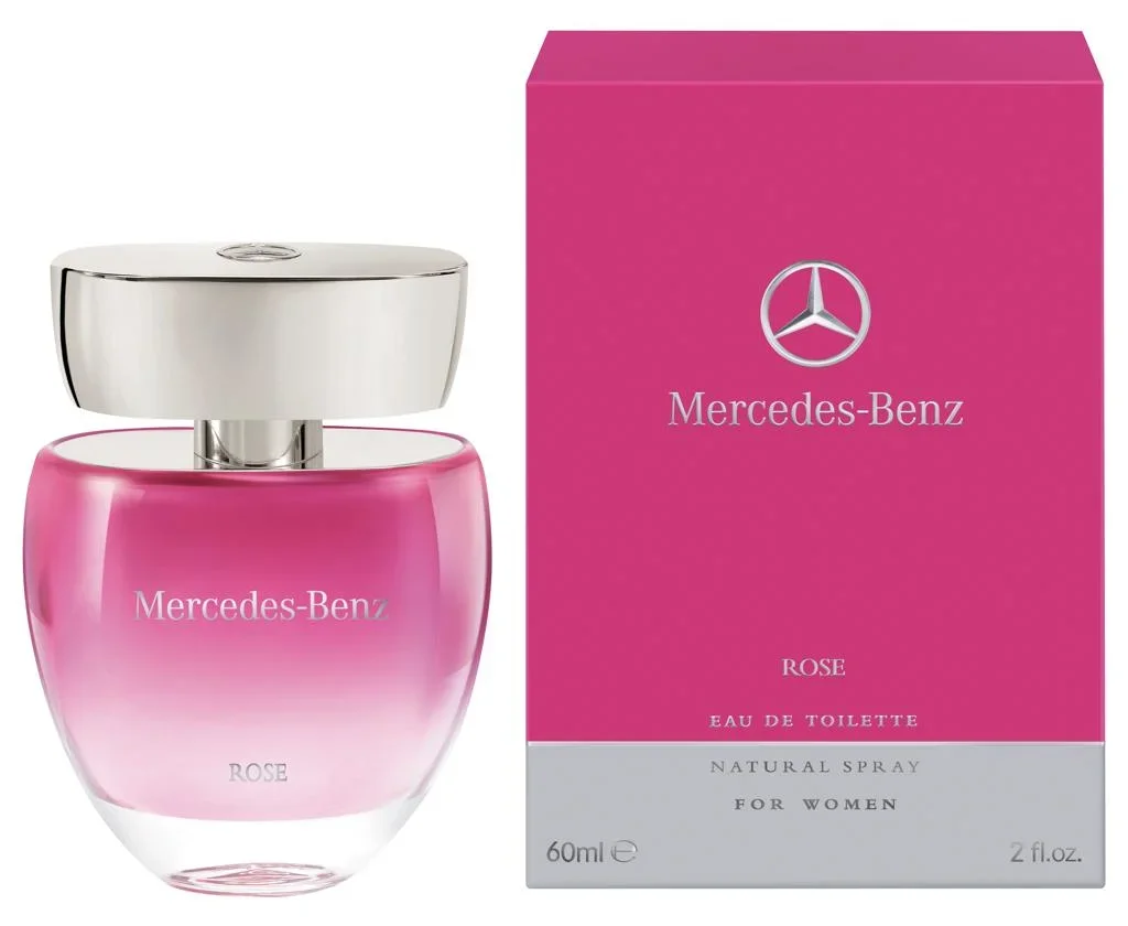 B66959409 MERCEDES Женская туалетная вода Mercedes-Benz Rose Dp Perfume Women, 60 ml. (фото 2)