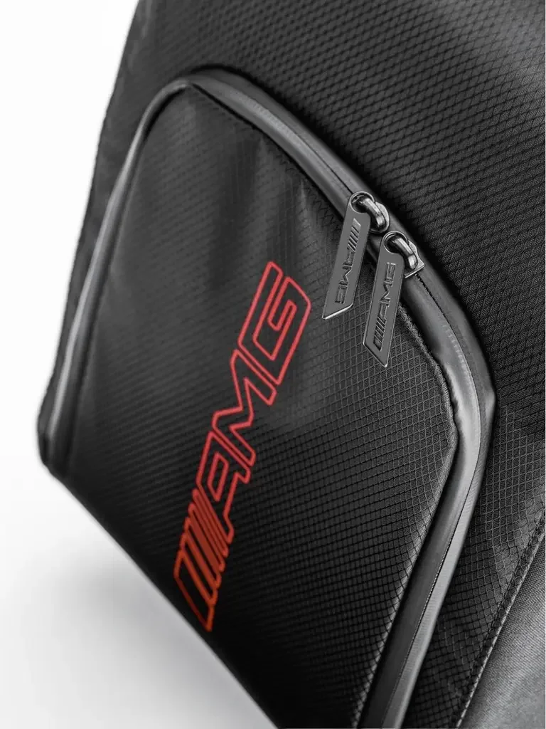 B66450461 MERCEDES Сумка для обуви Mercedes-AMG Shoe bag, Black/Red (фото 2)
