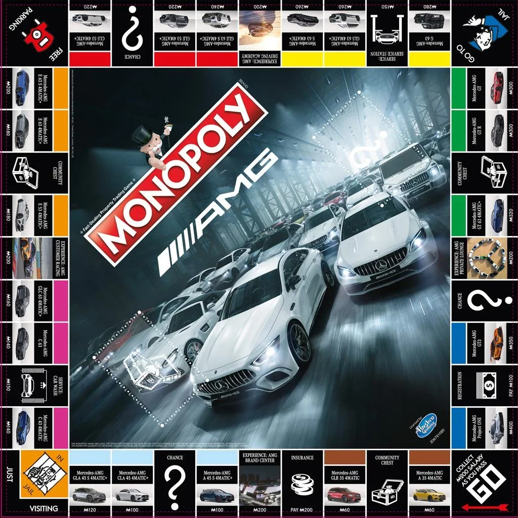 B66956001 MERCEDES Игра монополия Mercedes-AMG Monopoly (фото 3)