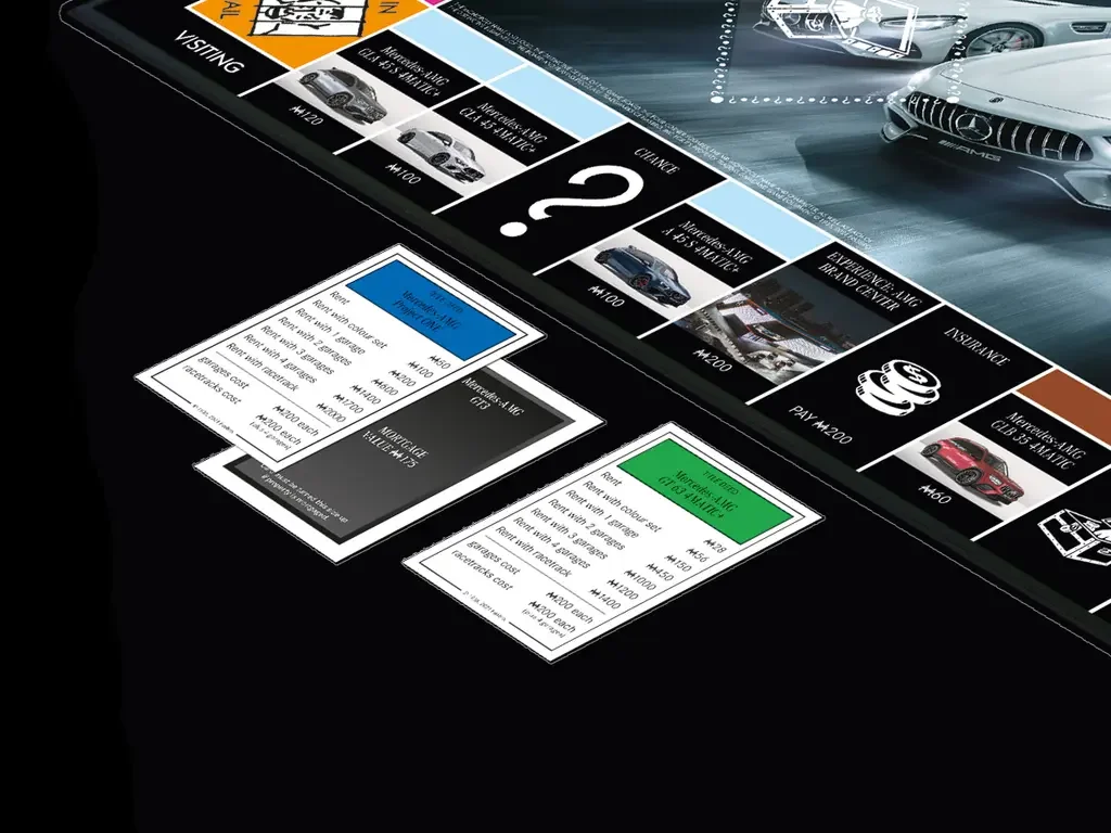 B66956001 MERCEDES Игра монополия Mercedes-AMG Monopoly (фото 4)