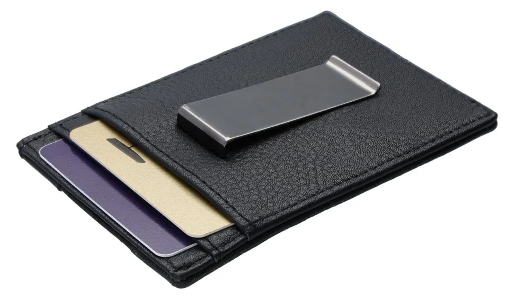 B66958987 MERCEDES Кожаный футляр для кредитных карт Mercedes-AMG Credit Card Case with Money Clip (фото 4)