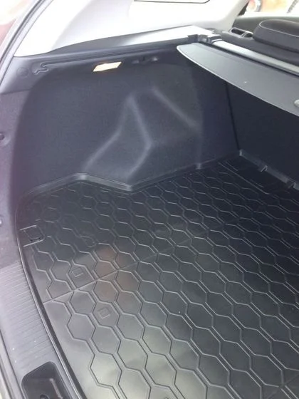 12801004 RIVAL Коврик автомобильный резиновый Kia Ceed SW 2012-2015 2015- , в багажник, полиуретан (фото 2)
