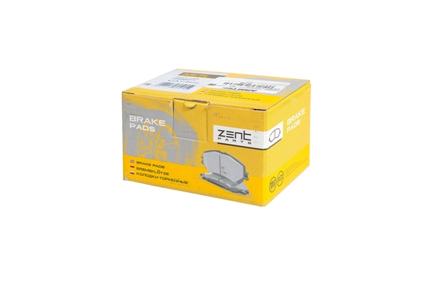Z07276 Zentparts Комплект тормозных колодок, дисковый тормоз (фото 2)