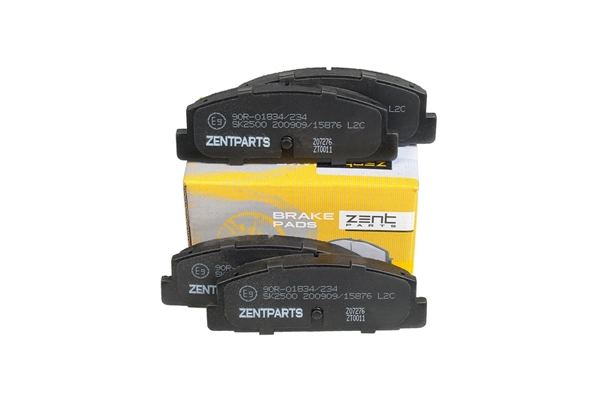 Z07276 Zentparts Комплект тормозных колодок, дисковый тормоз (фото 4)