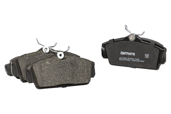 Z07338 Zentparts Комплект тормозных колодок, дисковый тормоз (фото 1)