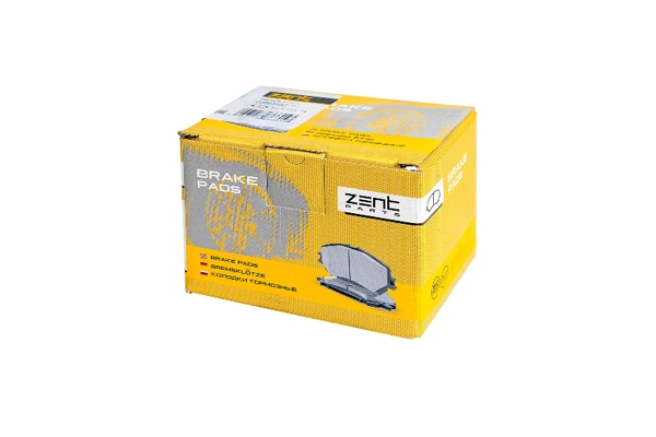 Z07418 Zentparts Комплект тормозных колодок, дисковый тормоз (фото 2)