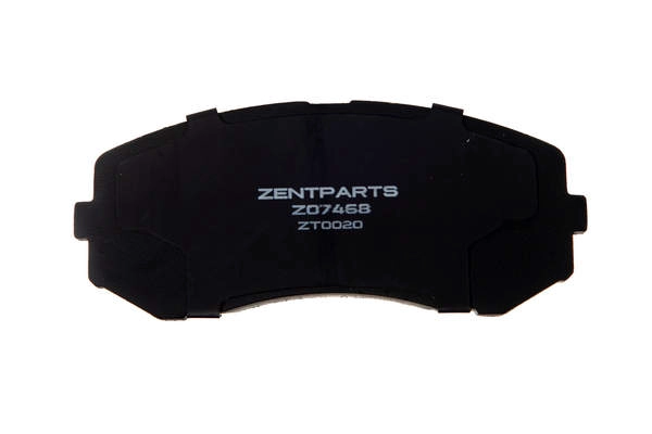 Z07468 Zentparts Комплект тормозных колодок, дисковый тормоз (фото 2)