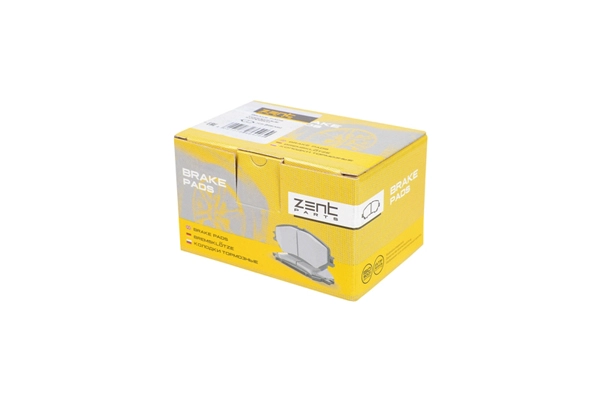 Z07368 Zentparts Комплект тормозных колодок, дисковый тормоз (фото 2)