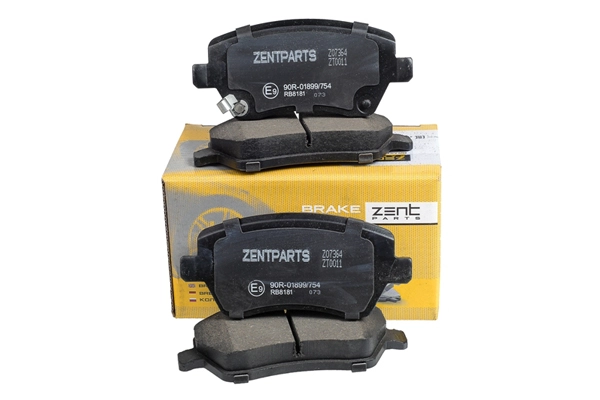 Z07364 Zentparts Комплект тормозных колодок, дисковый тормоз (фото 4)