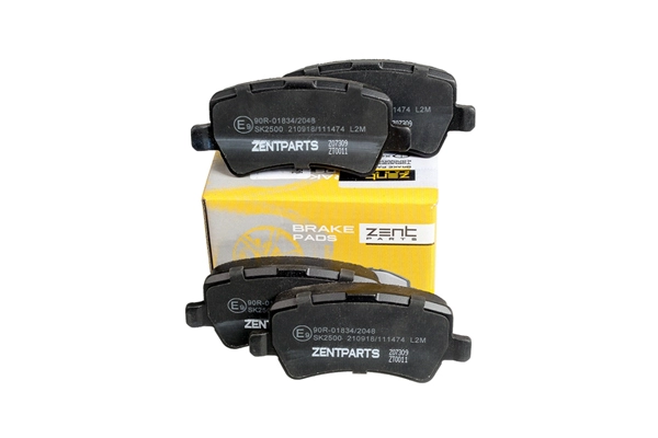 Z07309 Zentparts Комплект тормозных колодок, дисковый тормоз (фото 4)