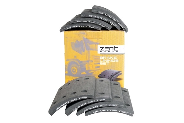 Z10717 Zentparts Комплект тормозных башмаков, барабанные тормоза (фото 1)