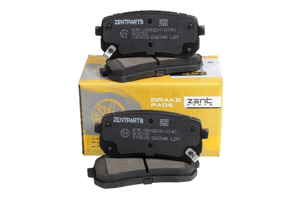 Z07329 Zentparts Комплект тормозных колодок, дисковый тормоз (фото 3)