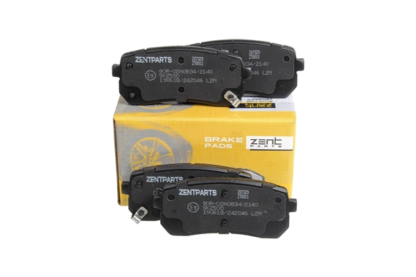 Z07329 Zentparts Комплект тормозных колодок, дисковый тормоз (фото 4)