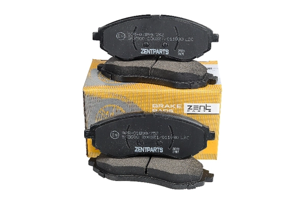 Z07273 Zentparts Комплект тормозных колодок, дисковый тормоз (фото 3)