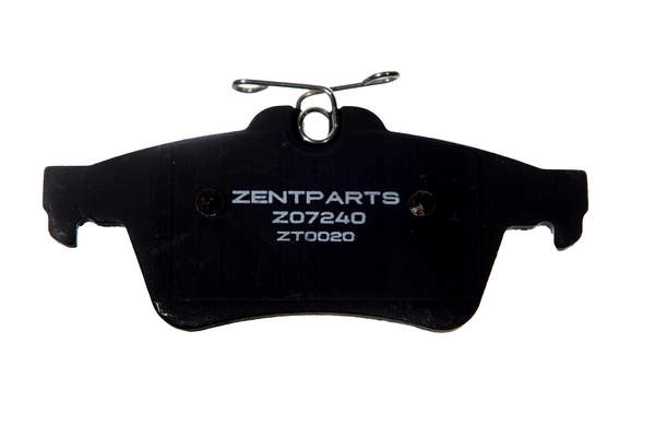Z07240 Zentparts Комплект тормозных колодок, дисковый тормоз (фото 2)