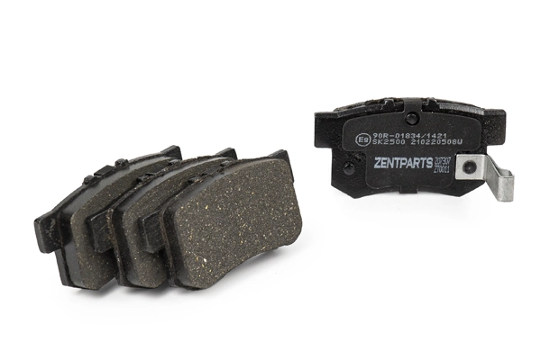 Z07307 Zentparts Комплект тормозных колодок, дисковый тормоз (фото 1)